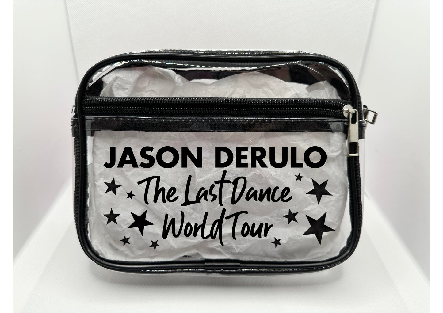 JD 2026 Tour Concert Bag Clear Stadium Approved PVC Concert Crossbody Bag
