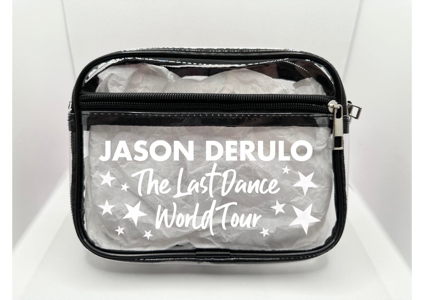 JD 2026 Tour Concert Bag Clear Stadium Approved PVC Concert Crossbody Bag