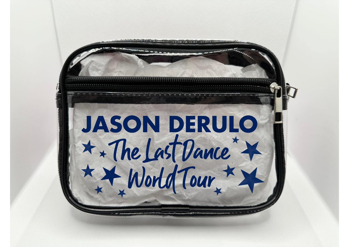 JD 2026 Tour Concert Bag Clear Stadium Approved PVC Concert Crossbody Bag