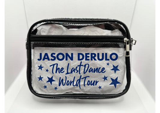JD 2026 Tour Concert Bag Clear Stadium Approved PVC Concert Crossbody Bag