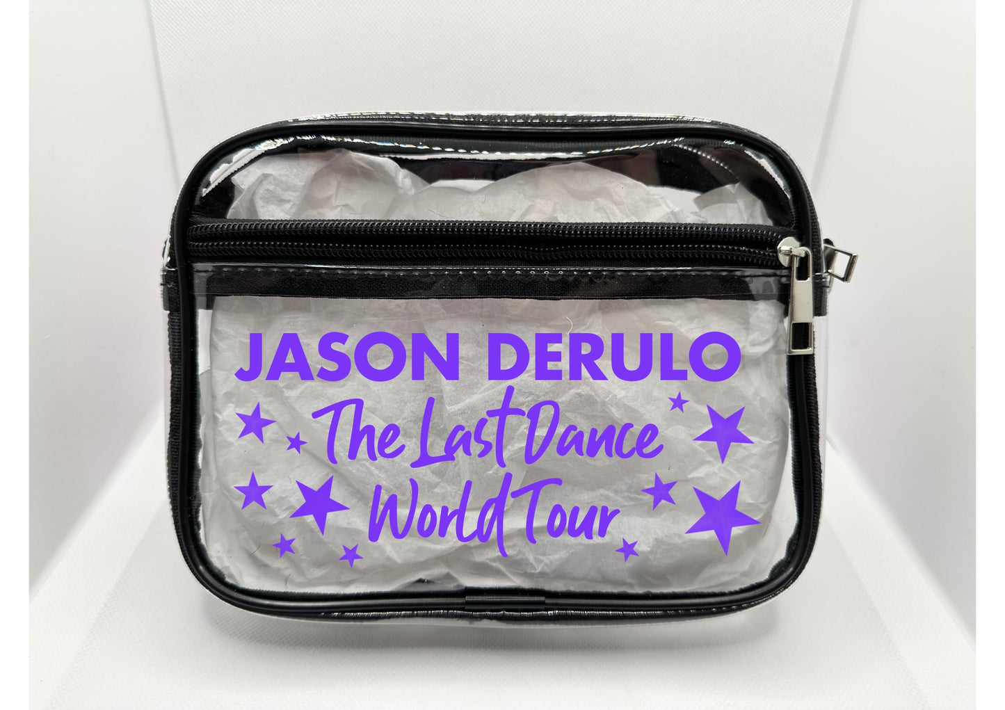 JD 2026 Tour Concert Bag Clear Stadium Approved PVC Concert Crossbody Bag