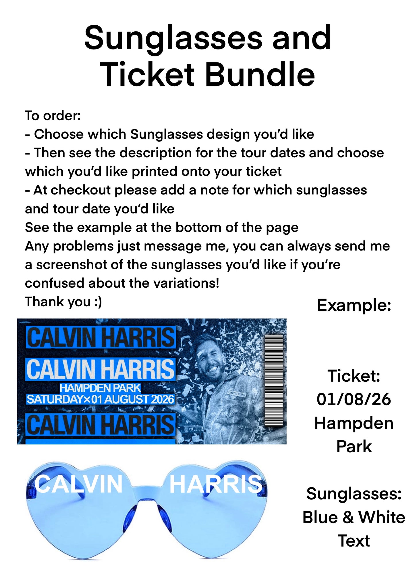 CH 2026 Tour Sunglasses