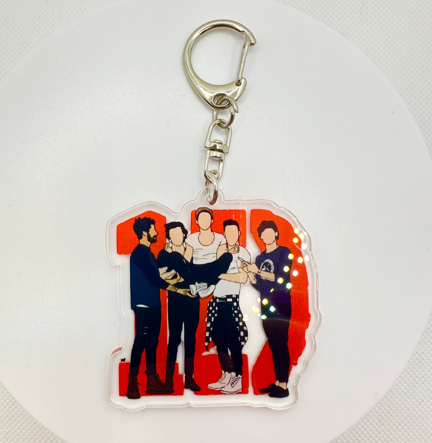 Boyband Keyring