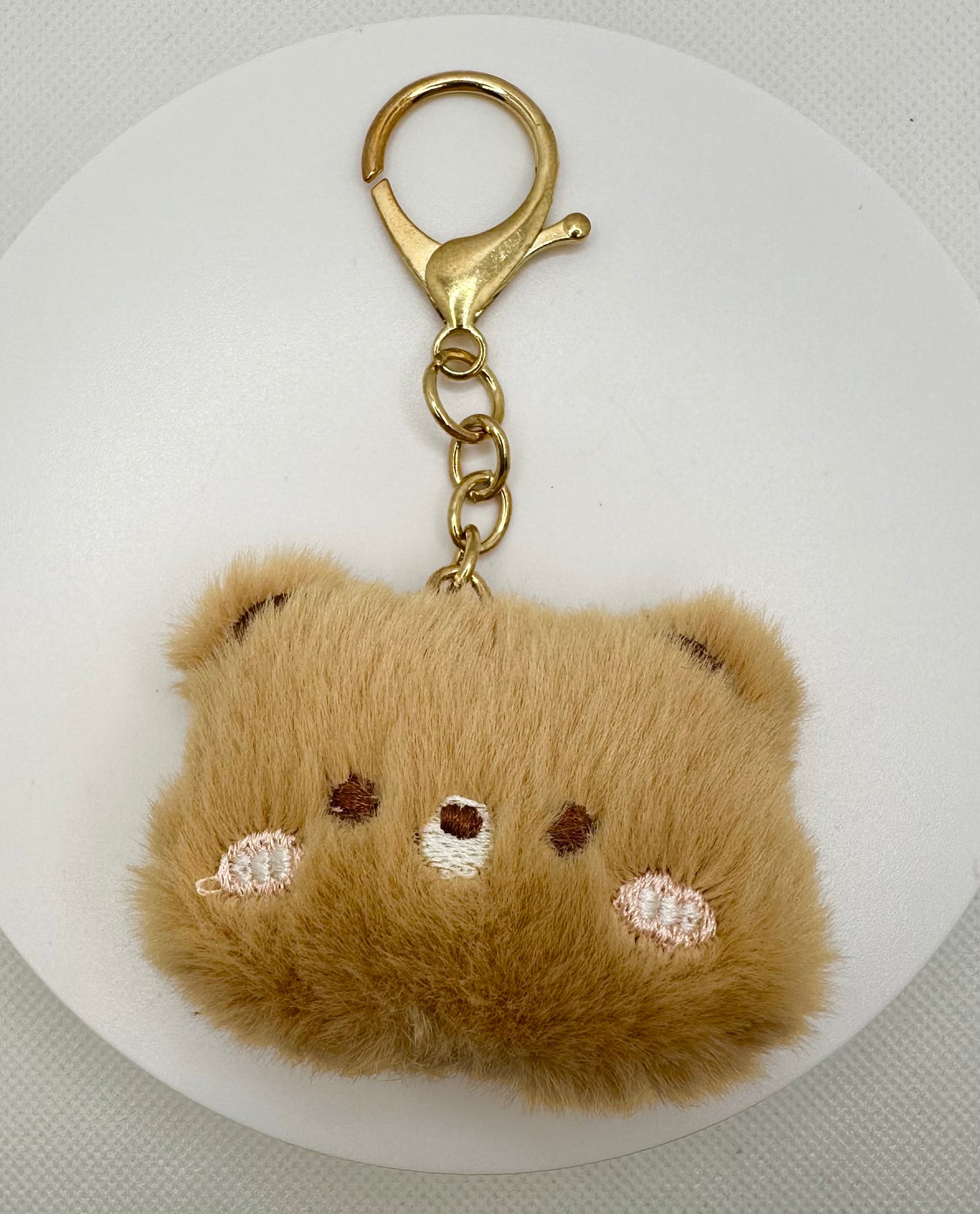 Cute Plush Kawaii Teddy Bear Keyring