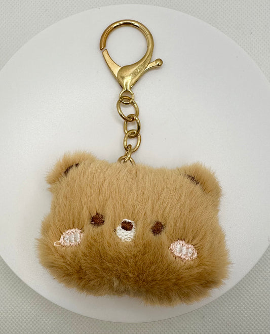 Cute Plush Kawaii Teddy Bear Keyring