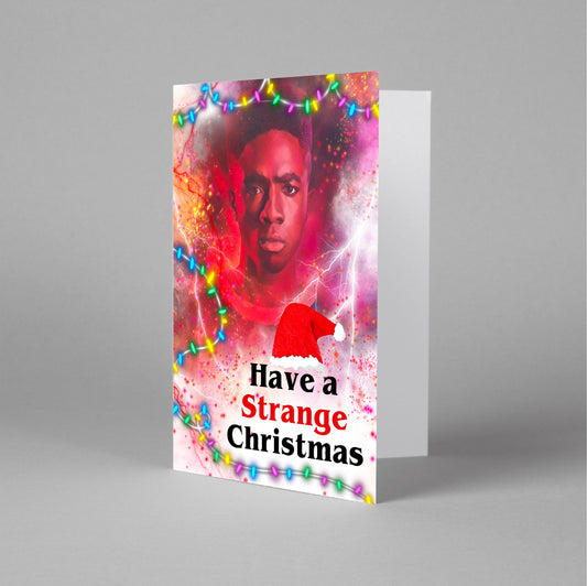 80s Sci-Fi TV Show Christmas Card - DISCOUNTED