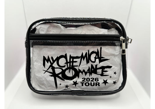 MCR 2026 Tour Concert Bag Clear Stadium Approved PVC Concert Crossbody Bag