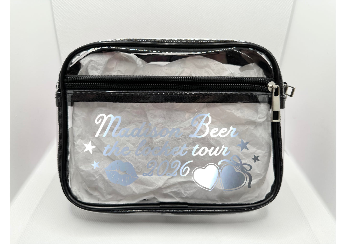 MB 2026 Tour Concert Bag Clear Stadium Approved PVC Concert Crossbody Bag