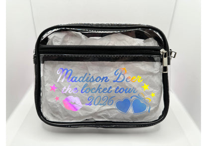 MB 2026 Tour Concert Bag Clear Stadium Approved PVC Concert Crossbody Bag