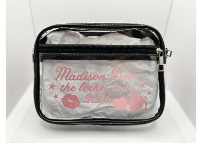 MB 2026 Tour Concert Bag Clear Stadium Approved PVC Concert Crossbody Bag