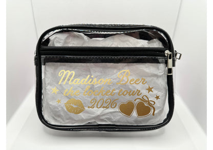 MB 2026 Tour Concert Bag Clear Stadium Approved PVC Concert Crossbody Bag