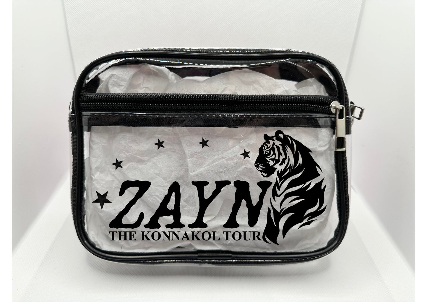 ZM 2026 Tour Concert Bag Clear Stadium Approved PVC Concert Crossbody Bag