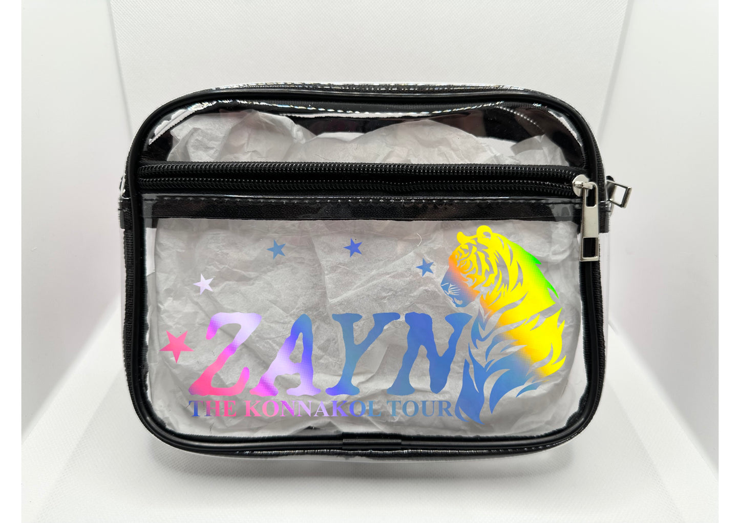 ZM 2026 Tour Concert Bag Clear Stadium Approved PVC Concert Crossbody Bag