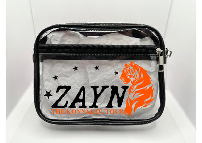 ZM 2026 Tour Concert Bag Clear Stadium Approved PVC Concert Crossbody Bag