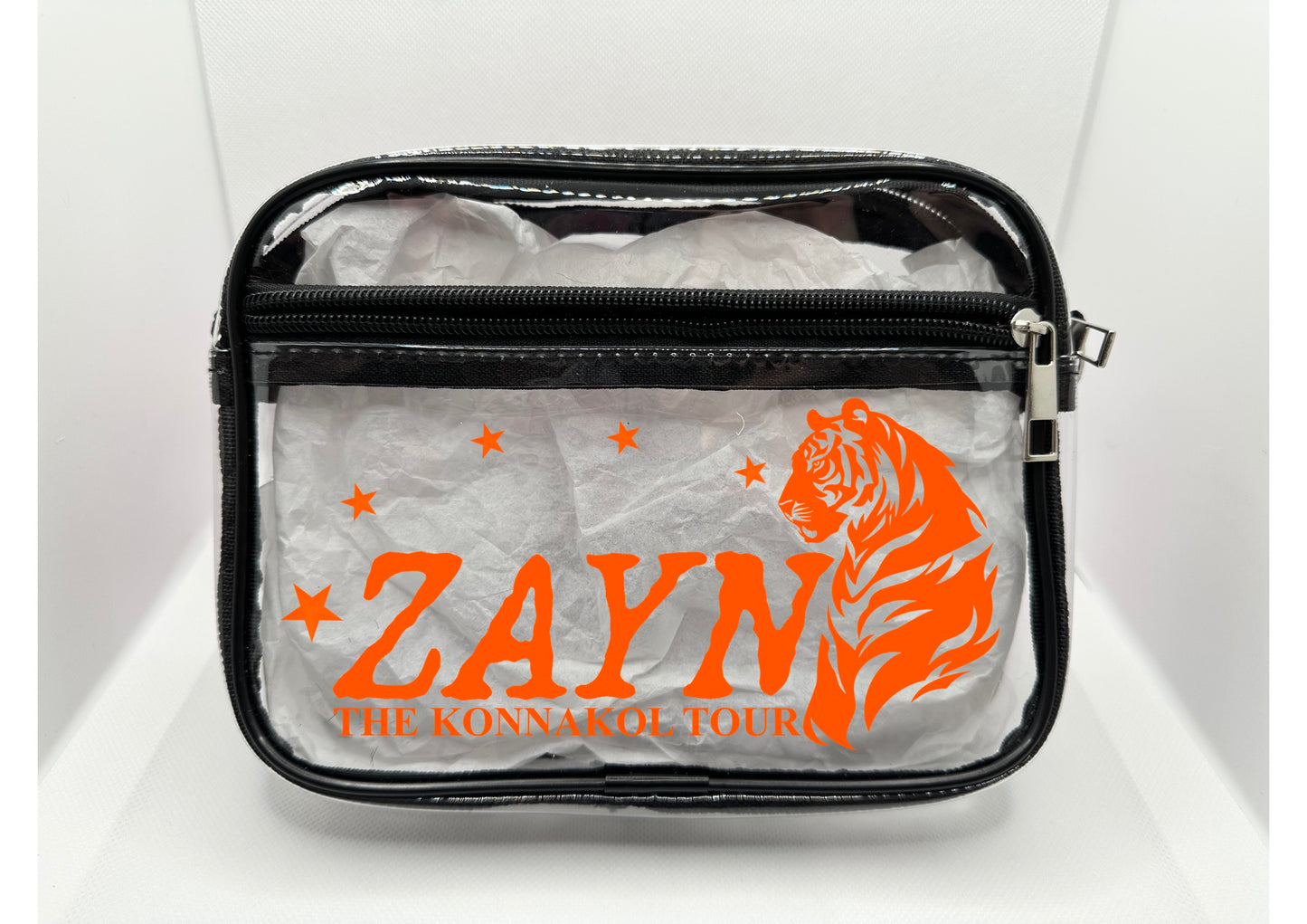 ZM 2026 Tour Concert Bag Clear Stadium Approved PVC Concert Crossbody Bag