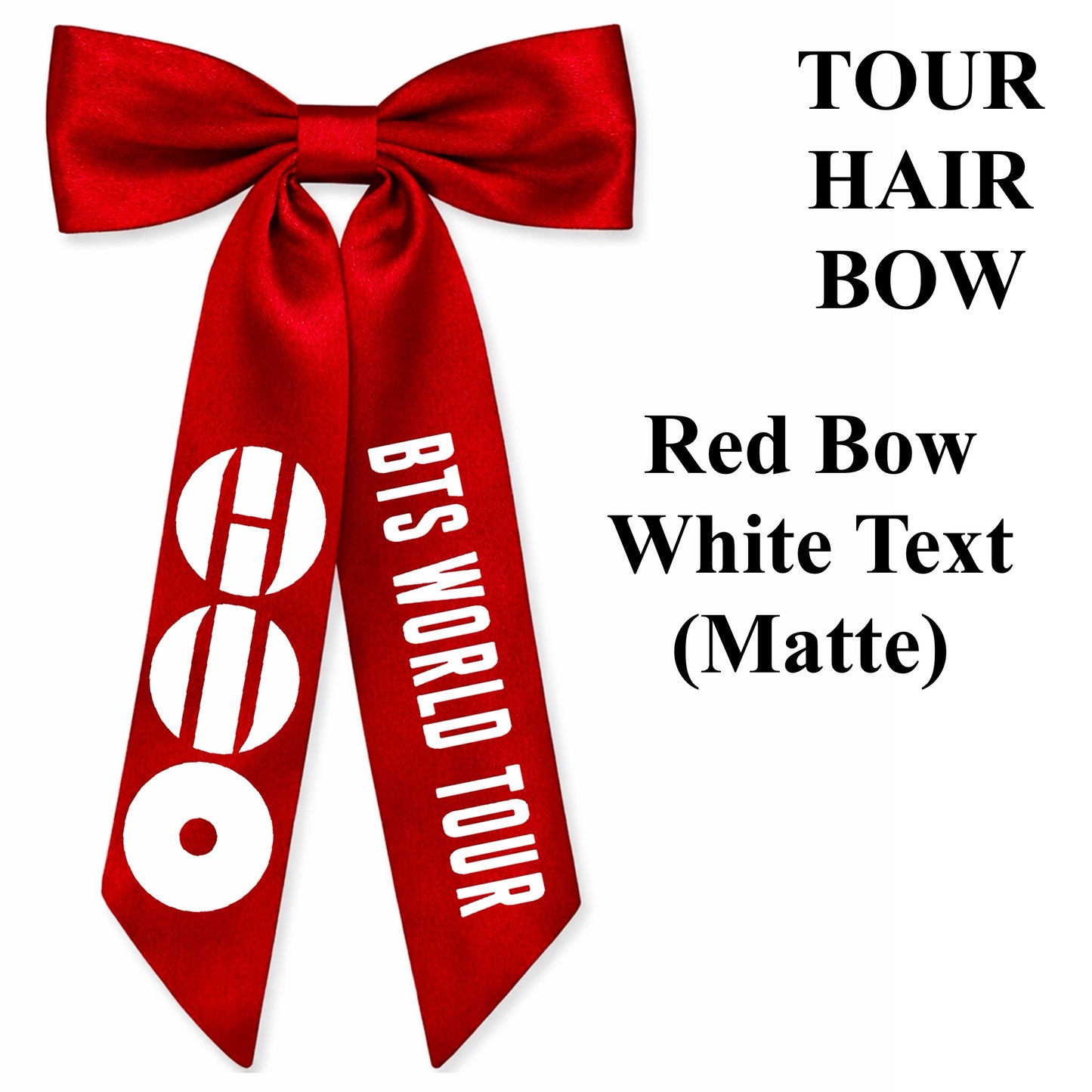 K-Pop World Tour Concert Hair Bows
