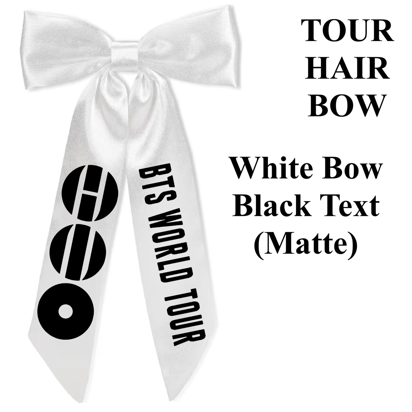 K-Pop World Tour Concert Hair Bows