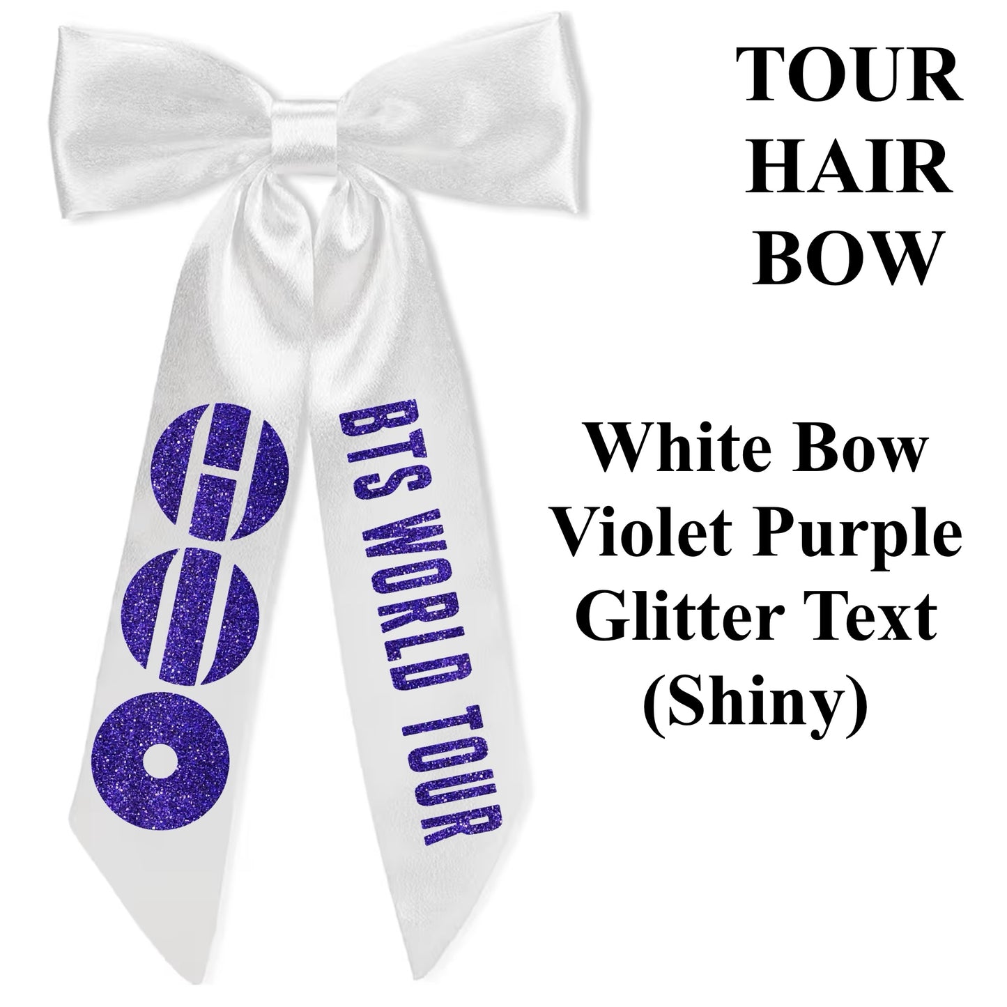 K-Pop World Tour Concert Hair Bows