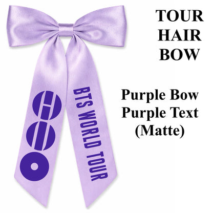 K-Pop World Tour Concert Hair Bows