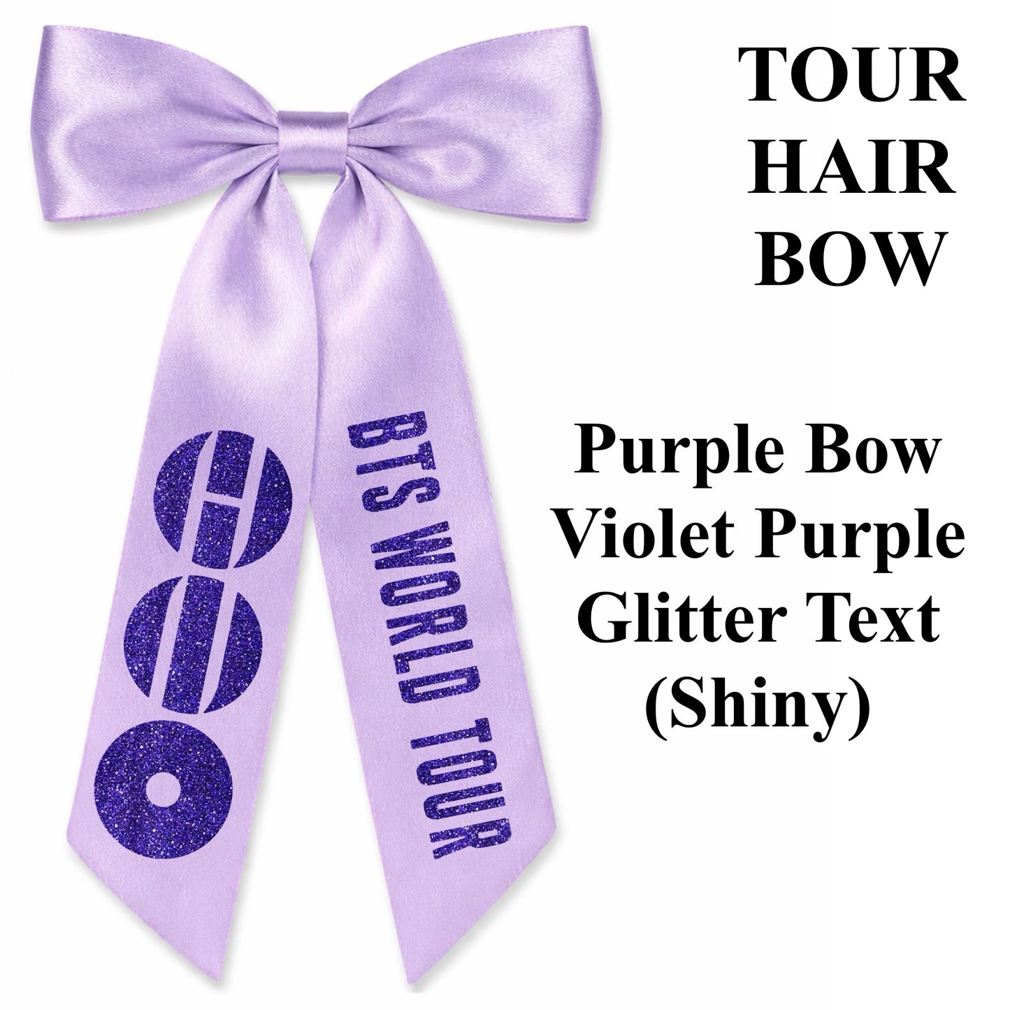 K-Pop World Tour Concert Hair Bows