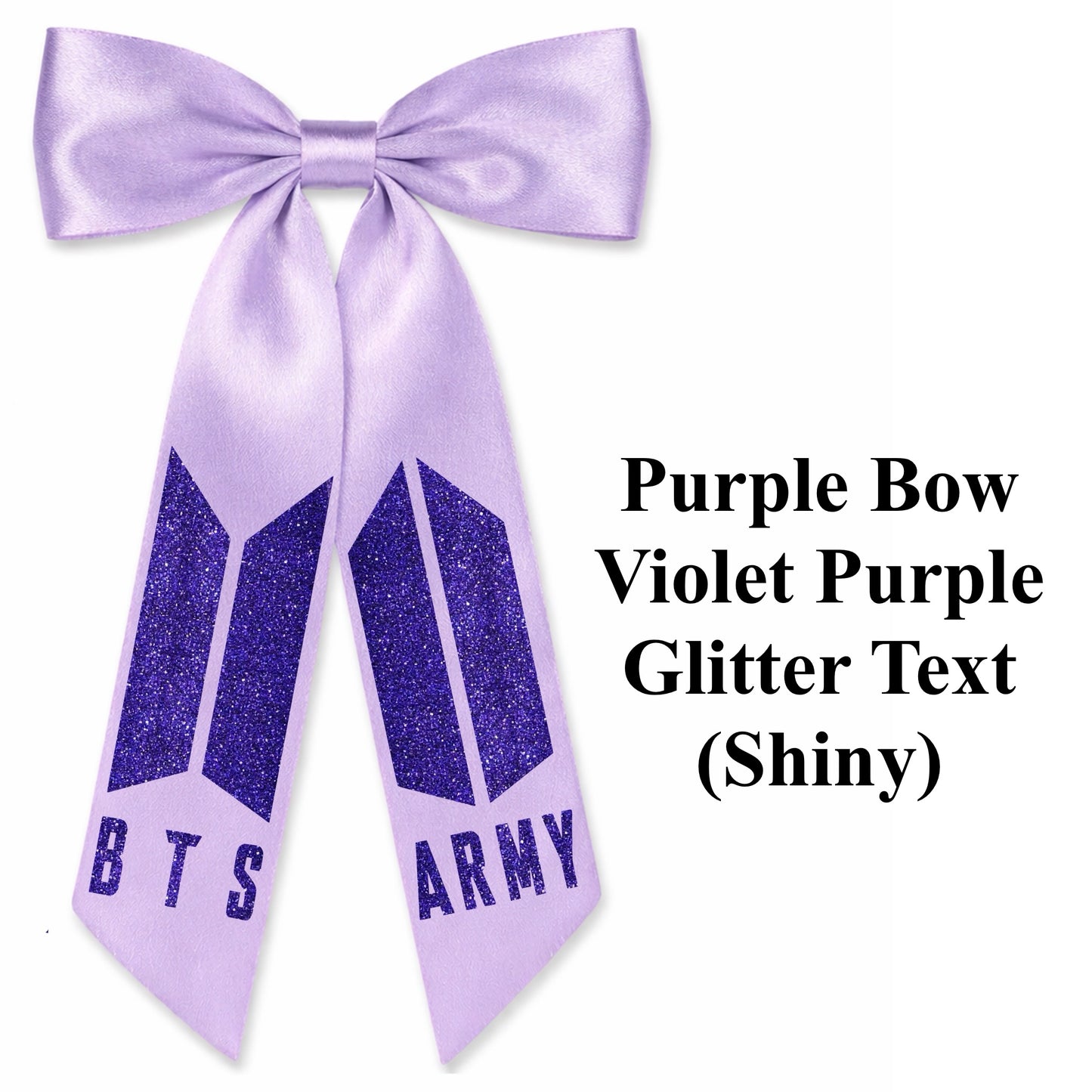 K-Pop Army Concert Hair Bows