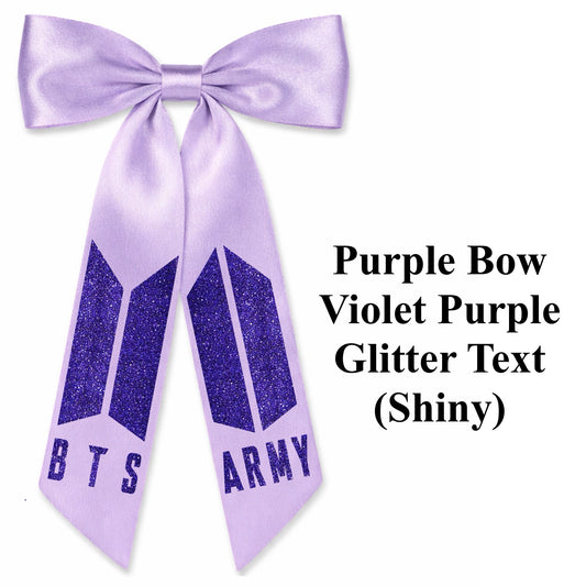 K-Pop Army Concert Hair Bows