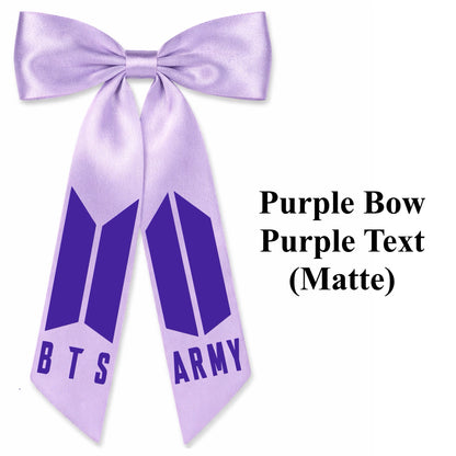 K-Pop Army Concert Hair Bows