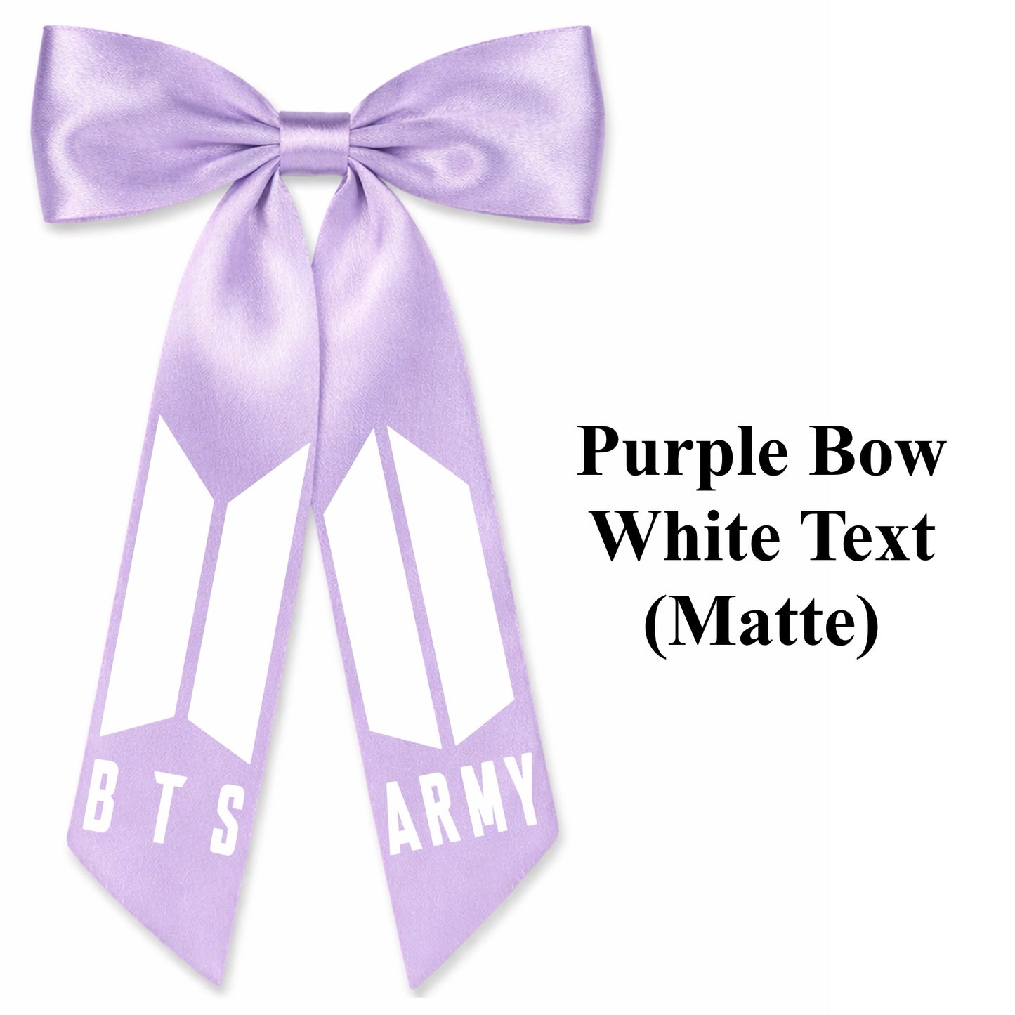 K-Pop Army Concert Hair Bows