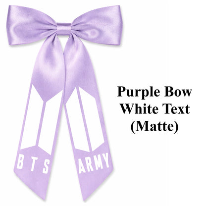 K-Pop Army Concert Hair Bows