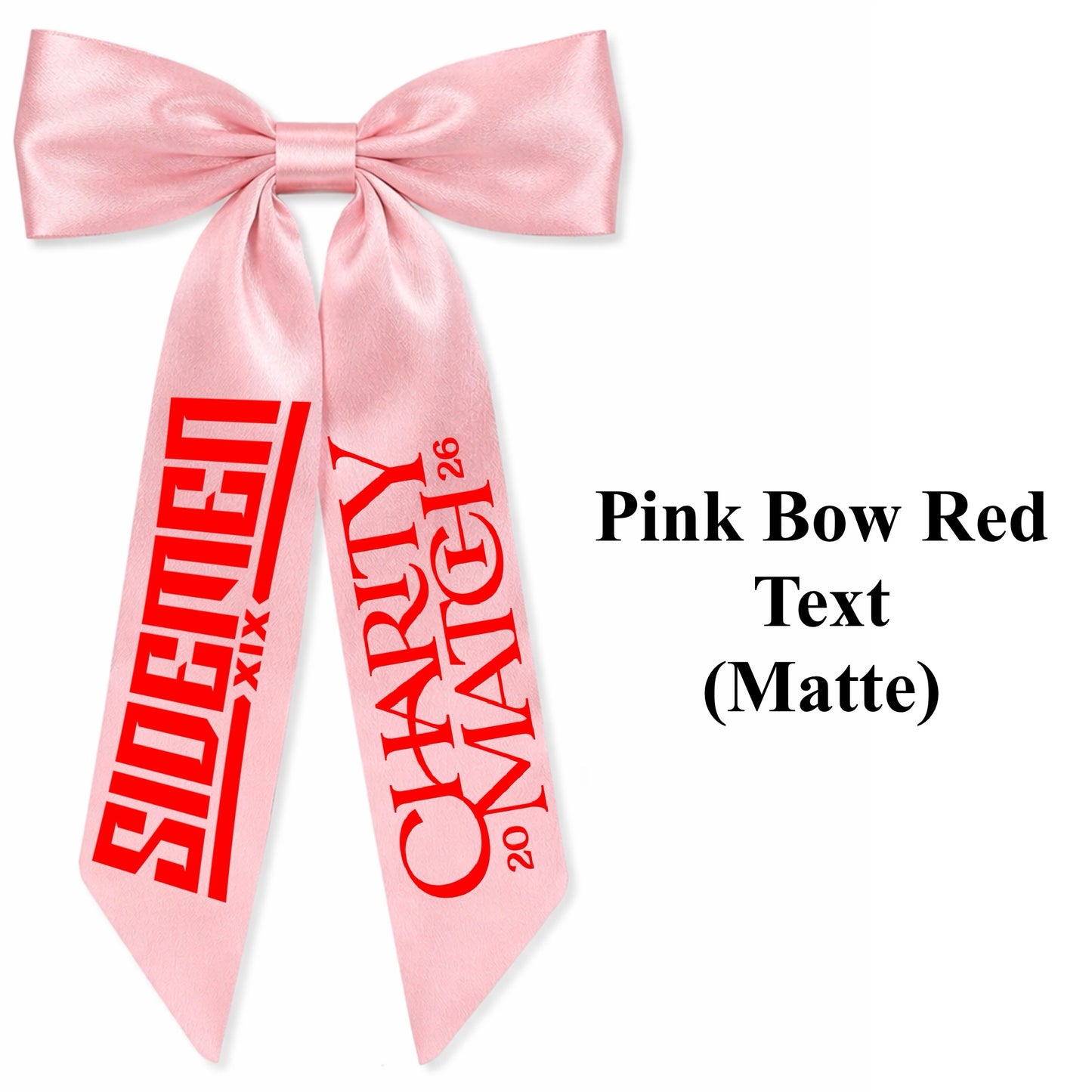 SDMN Charity Match 2026 Hair Bows
