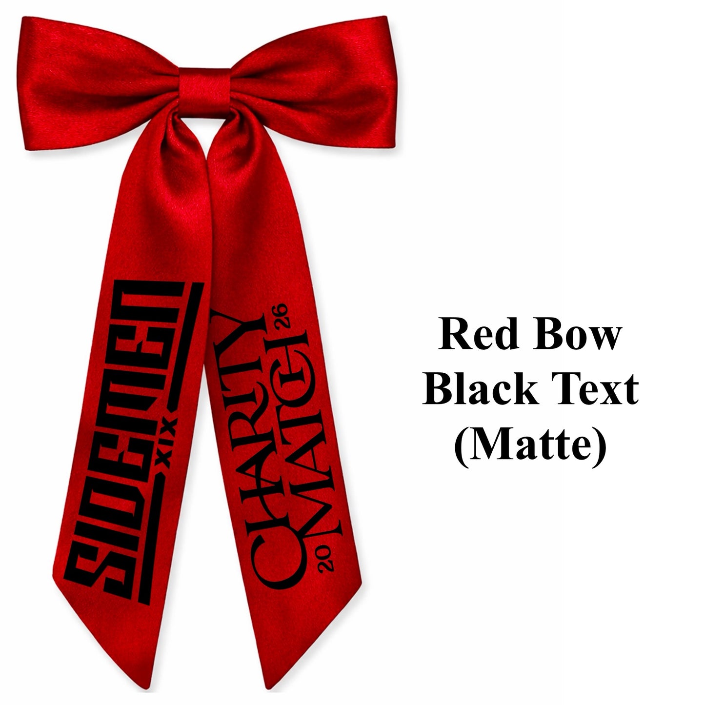 SDMN Charity Match 2026 Hair Bows