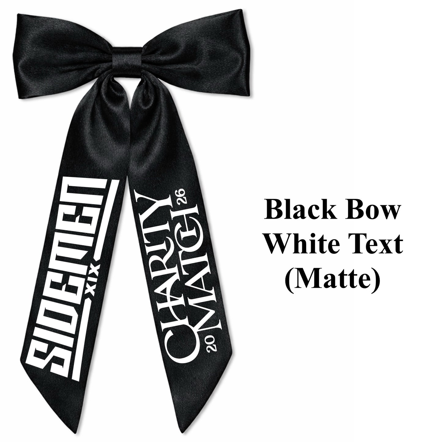 SDMN Charity Match 2026 Hair Bows