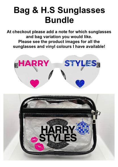 HS 2026 Tour Concert Bag Clear Stadium Approved PVC Concert Crossbody (Copy)