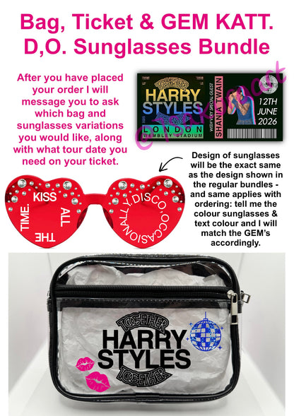 HS 2026 Tour Concert Bag Clear Stadium Approved PVC Concert Crossbody (Copy)