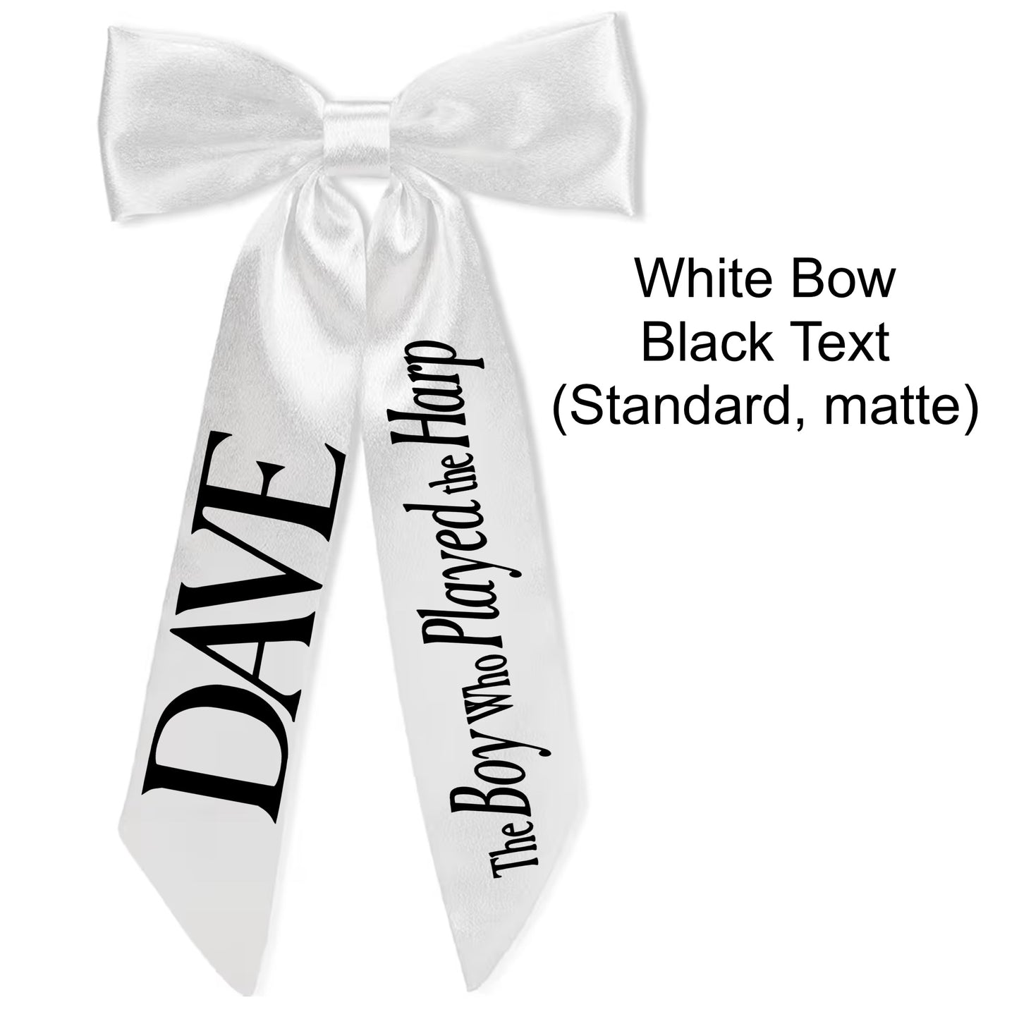 D Concert Hair Bows