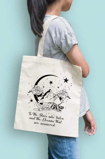 Fantasy Book Tote Bag