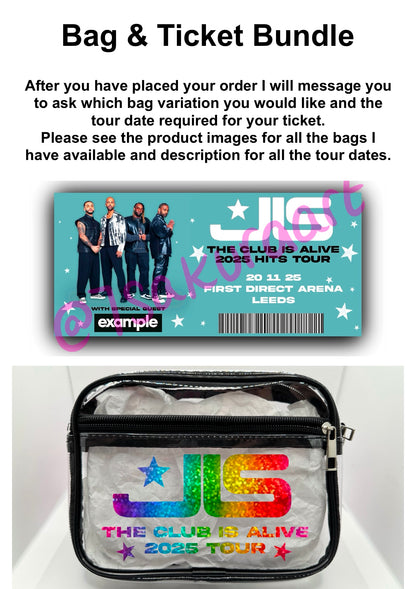 Boy Band Concert Tour Bag
