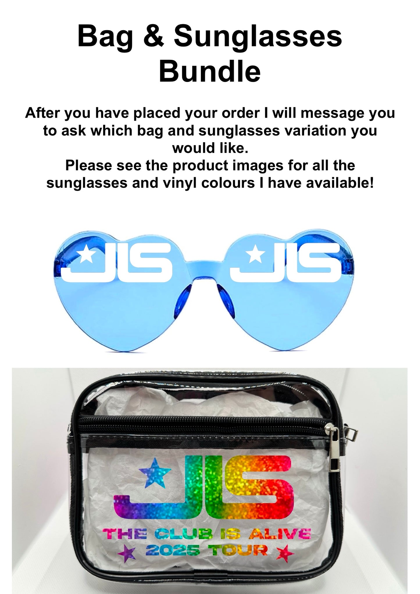 Boy Band Concert Tour Bag