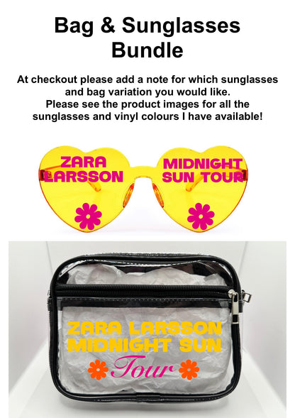 Popstar Tour Concert Bag Clear Stadium Approved PVC Concert Crossbody Bag