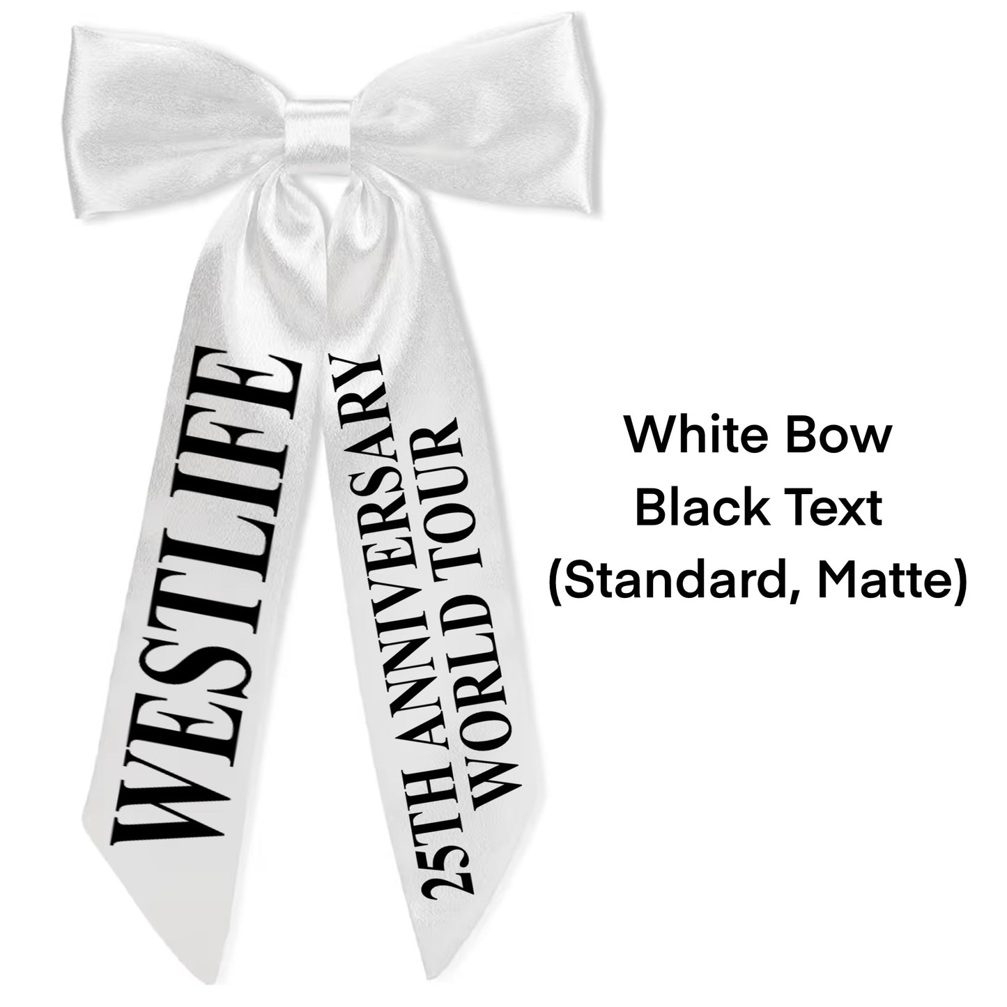 W Concert Hair Bows