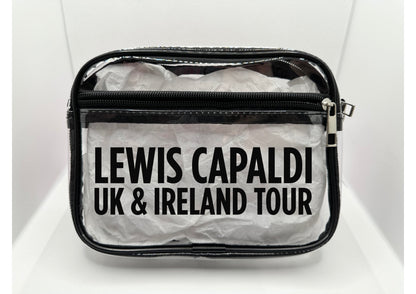 Scottish Singer Tour Concert Bag Clear Stadium Approved PVC Concert Crossbody Bag
