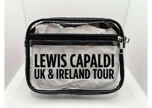 Scottish Singer Tour Concert Bag Clear Stadium Approved PVC Concert Crossbody Bag
