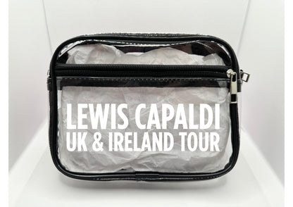 Scottish Singer Tour Concert Bag Clear Stadium Approved PVC Concert Crossbody Bag