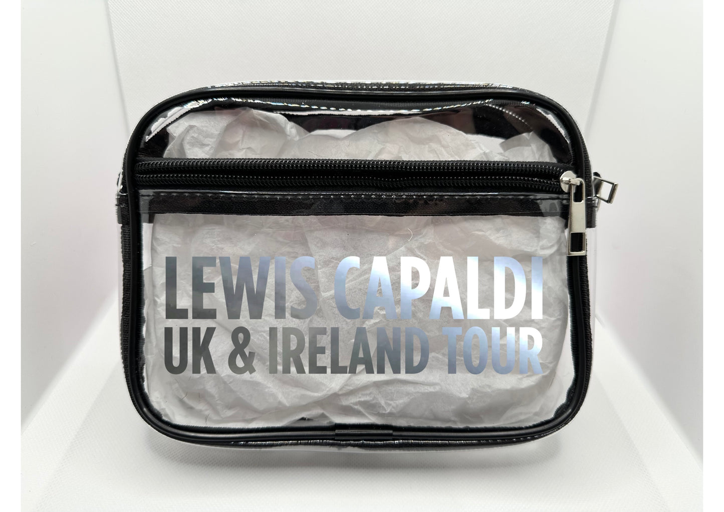 Scottish Singer Tour Concert Bag Clear Stadium Approved PVC Concert Crossbody Bag