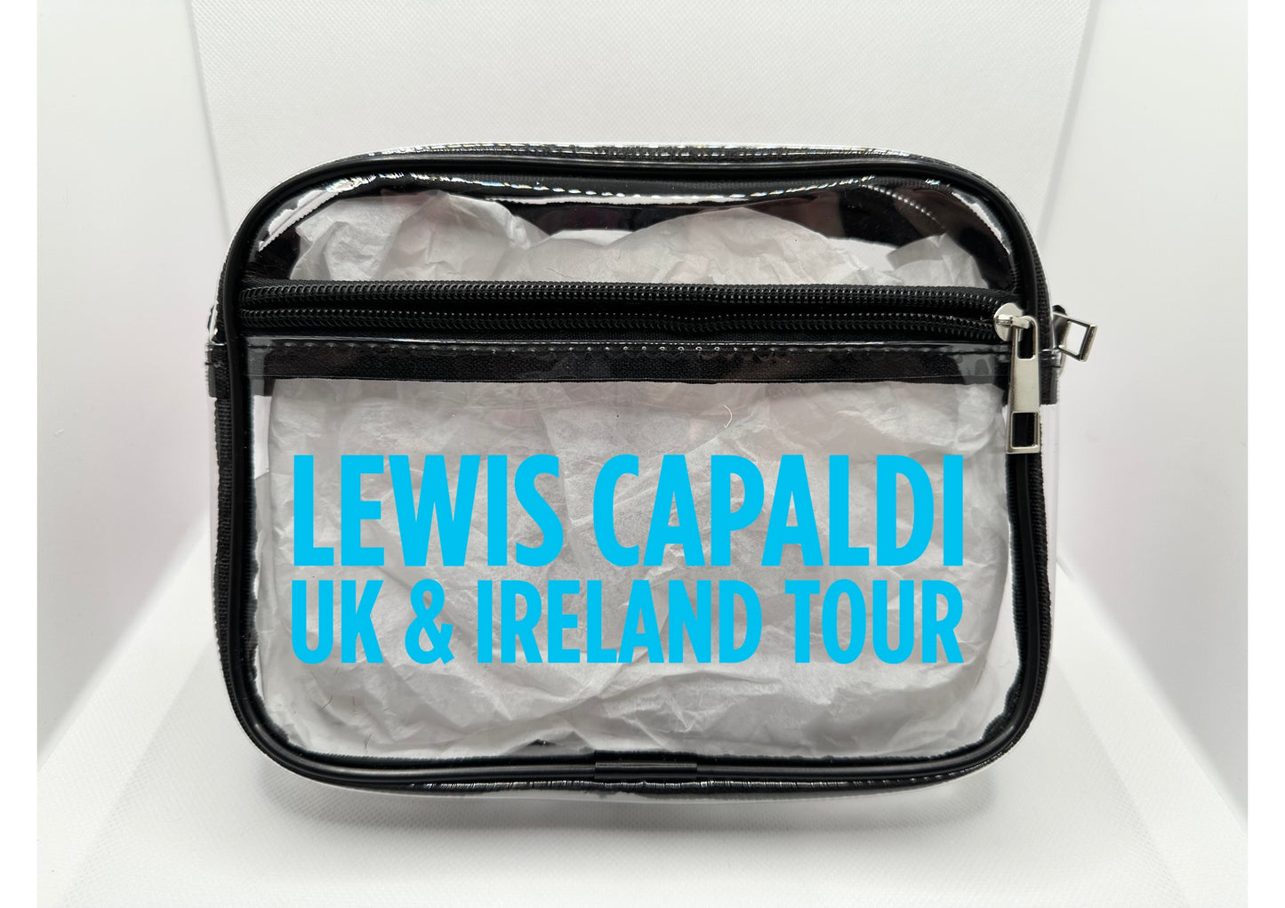 Scottish Singer Tour Concert Bag Clear Stadium Approved PVC Concert Crossbody Bag