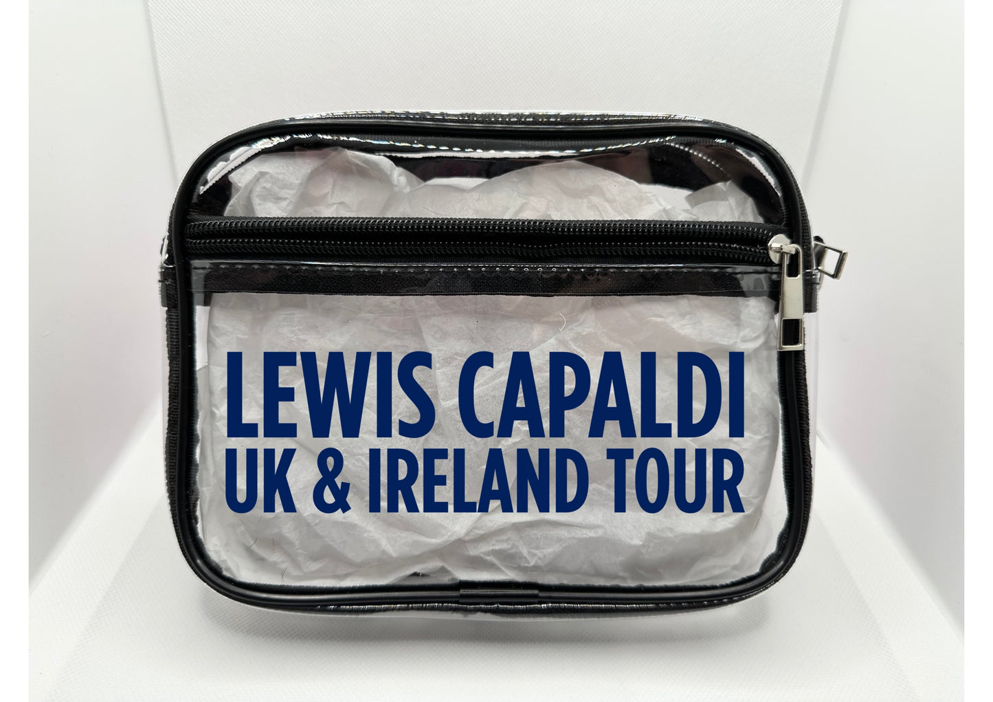 Scottish Singer Tour Concert Bag Clear Stadium Approved PVC Concert Crossbody Bag