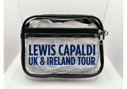 Scottish Singer Tour Concert Bag Clear Stadium Approved PVC Concert Crossbody Bag