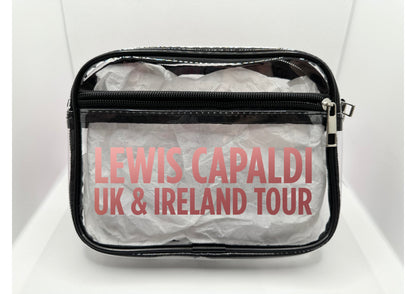 Scottish Singer Tour Concert Bag Clear Stadium Approved PVC Concert Crossbody Bag