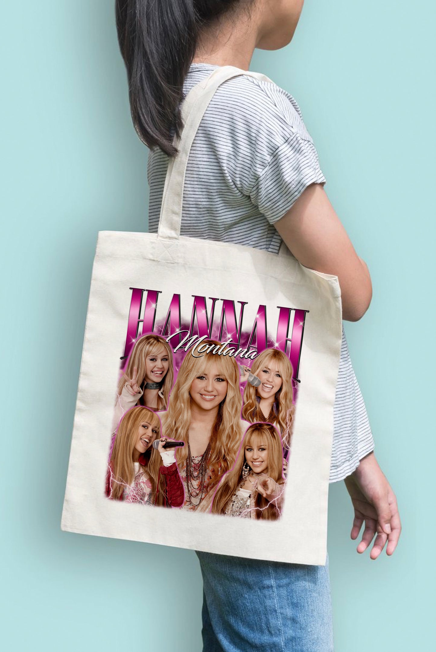 HM Pink Tote Bag