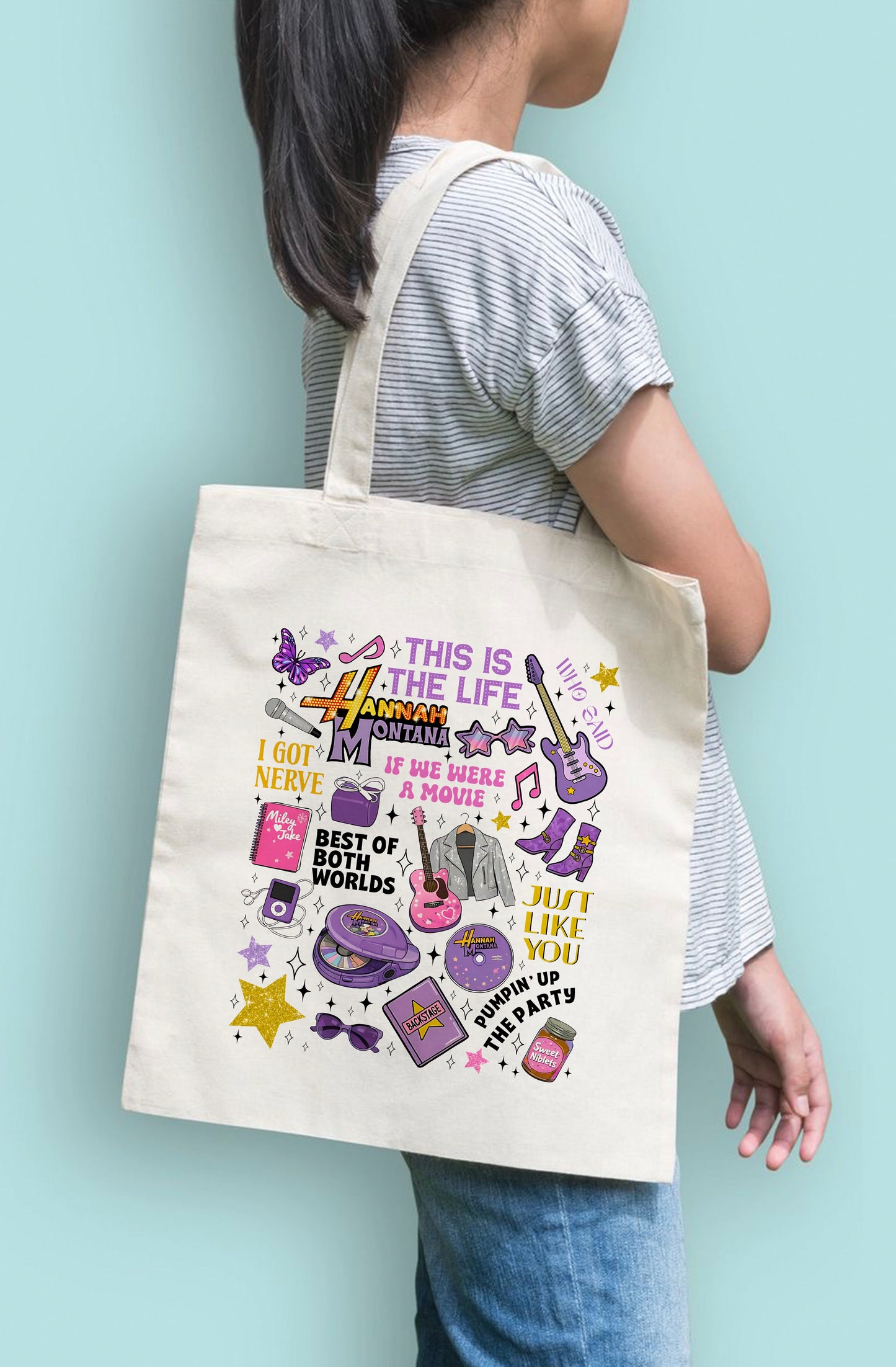 HM Collage Tote Bag